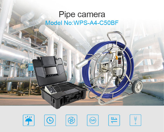 Cámara de inspección de tuberías a prueba de agua - Wopson Pipe Camera